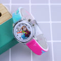 Disney Princess Elsa Kids Watches Girls Silicone Strap Cartoon Rabbit Dinosaur Light Children Wrist Watch Clock reloj infantil