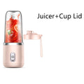 Espremedor portátil de 6 lâminas pequeno espremedor elétrico de frutas liquidificador de smoothie automático