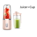 Espremedor portátil de 6 lâminas pequeno espremedor elétrico de frutas liquidificador de smoothie automático